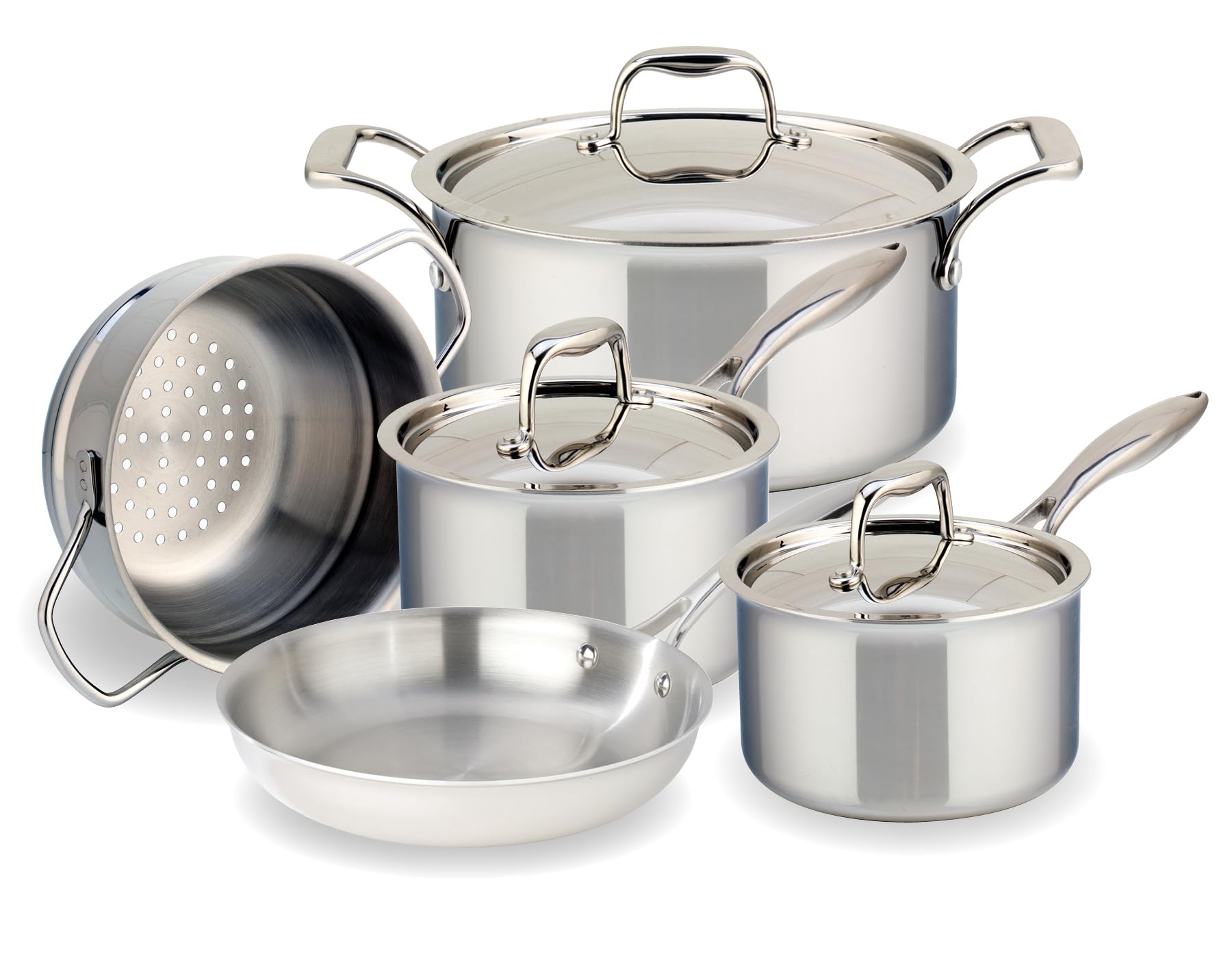 Meyer - SuperSteel Tri-Ply Stainless Cookware Set : Amazon.ca: Home